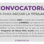 Beca para Iniciar la Titulación